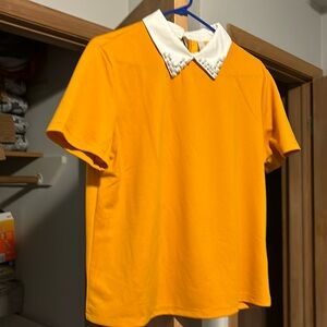 NWOT: Women’s Gold Top